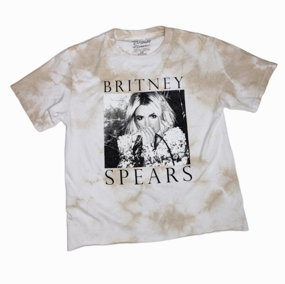 Women's Brittney Spears Tie-Dye T-shirt - Picture 6 of 9